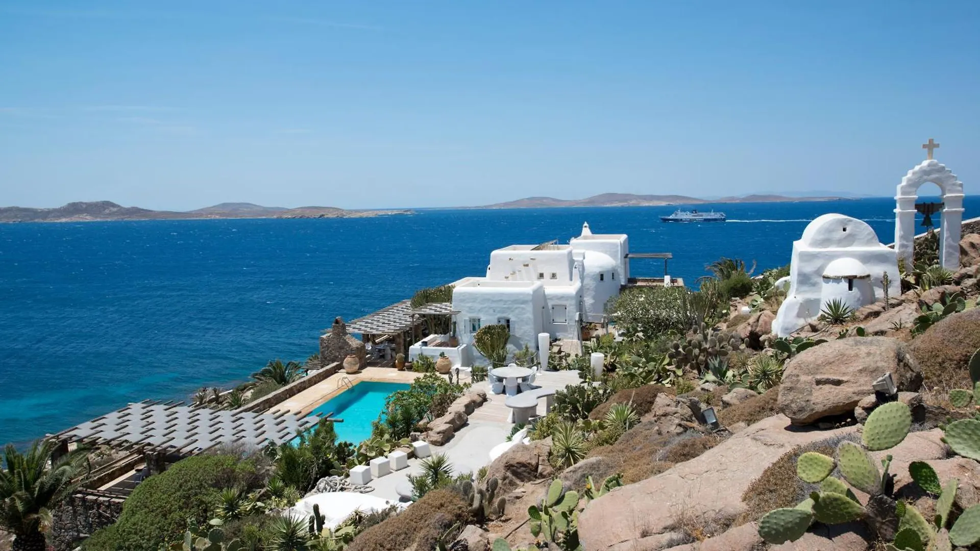 Villa Alisahnea Mykonos Agios Ioannis Diakoftis Řecko